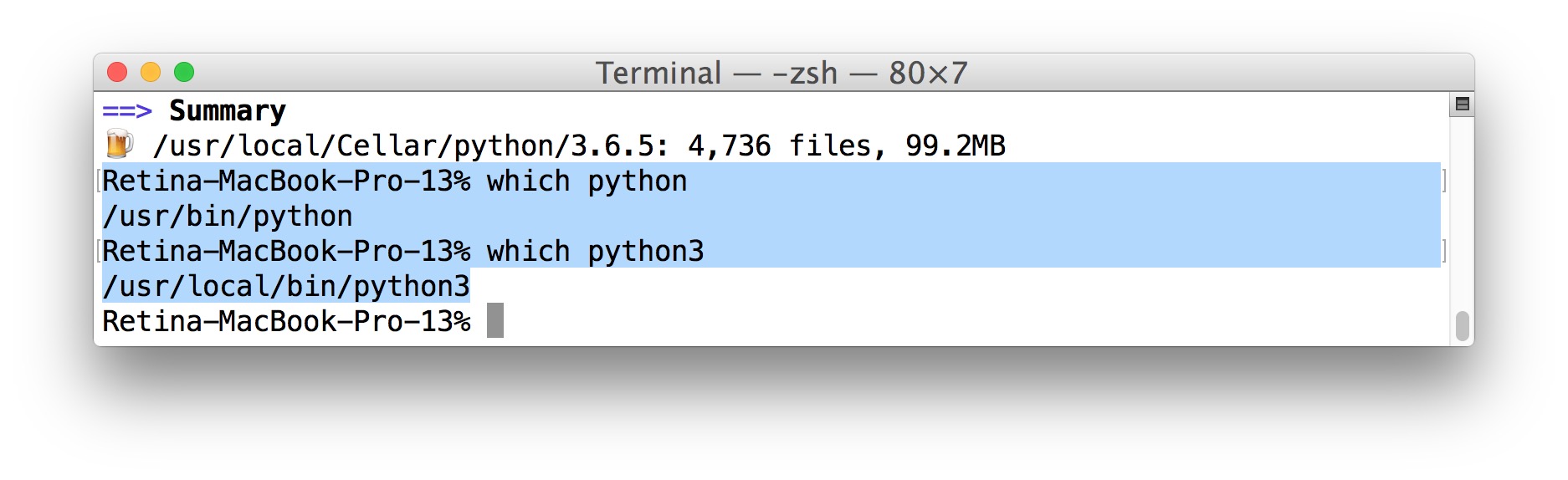 Download Python3 Mac Through Terminal